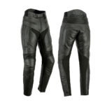 Leather Motorbike Motorcycle Trousers 1